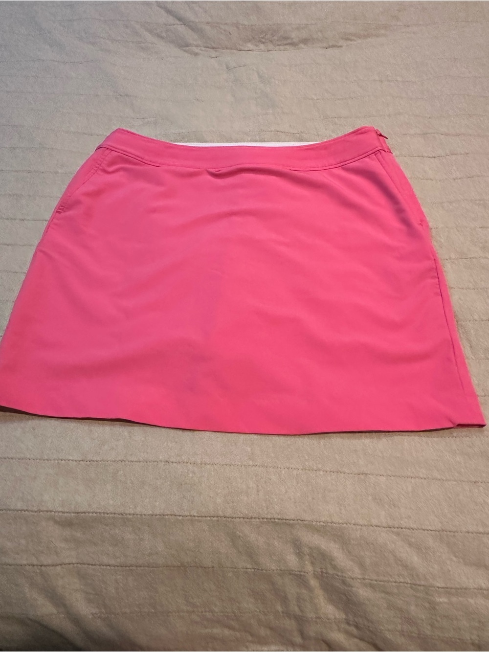 Fairway & Greene Bright Pink Mini Skirt